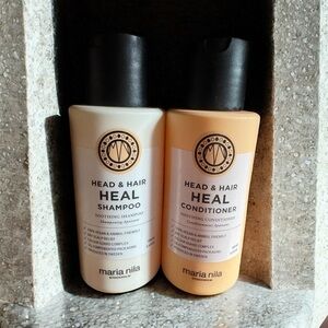 Maria Nila Head & Hair Heal Shampoo & Conditioner Sensitive Dry Scalp 3.4 fl oz